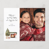 Budget Fireplace kerstnotitie (Voorkant)