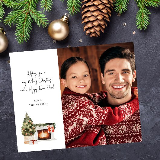 Budget Fireplace kerstnotitie Flyer