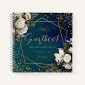 Budget Floral Emerald Green Gold Mariage livre d'o (Devant)