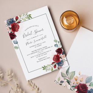 Budget Floral Eucalyptus Bridal Shower