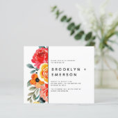 BUDGET Floral Pattern Modern Wedding (Staand voorkant)