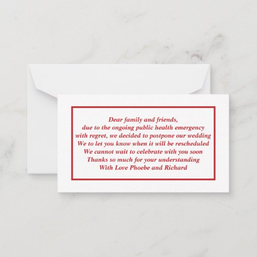 Budget.Floral.Red Poppy. Carte de note de modifica (Dos)