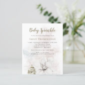 Budget Florals Gender Neutral Baby Sprinkle Shower (Staand voorkant)