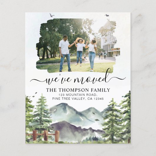 BUDGET Forest Mountain We hebben verplaatst Foto M (Voorkant)