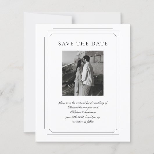 BUDGET Formeel Script Geometrisch Lijst Fotobruilo (Voorkant)