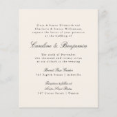 Budget Formele het Schrijven van het Vory Wedding  (Voorkant)