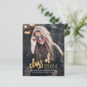 Budget foto 2024 Gold Script Afstudeerder Aankondi (Staand voorkant)