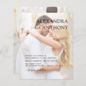 Budget Foto Afbeelding Wedding Romantic Elegant (Voorkant / Achterkant)