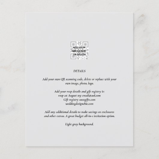 BUDGET Foto AFSTUDEREN nodigt aankondiging uit Dan Flyer (Achterkant)