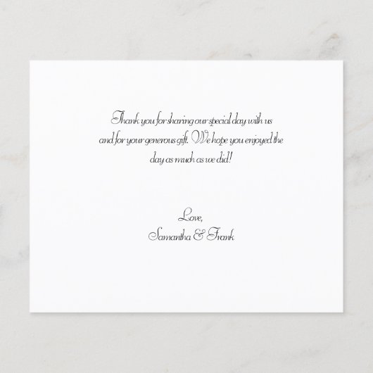 Budget foto bruiloft (Achterkant)