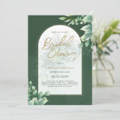 Budget Foto Bruiloft Feest Uitnodiging Rustieke Bl (Staand voorkant)
