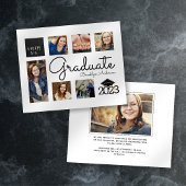 BUDGET Foto Collage Afstuderen aankondiging