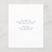 Budget foto collage Merry Kerstfeestdag Kaart (Achterkant)