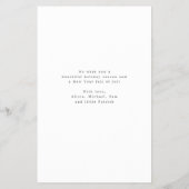 Budget foto collage rood Vrolijk Kerstfeest Flyer (Achterkant)