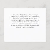 Budget Foto Collage Uitnodiging Bruiloft Flyer (Achterkant)