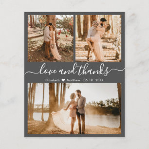 Budget Foto Collage Weddenschap Hartelijk dank