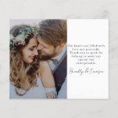 BUDGET Foto Collage Weddenschap Hartelijk dank (Achterkant)