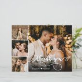 Budget foto Collage Weddenschap Hartelijk dank (Staand voorkant)