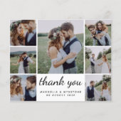 Budget Foto Collage Weddenschap Hartelijk dank (Voorkant)