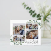 Budget Foto Eucalyptus Weddenschap Hartelijk dank (Staand voorkant)