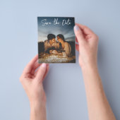 Budget Foto- Handgeschreven Vert Sla de Datum Op V Flyer (Hand)