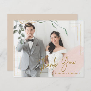 BUDGET FOTO Hartelijk dank - CHEAP Moderne Simple