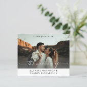 Budget Foto & kalligrafie 3B Horizontal Wedding (Staand voorkant)