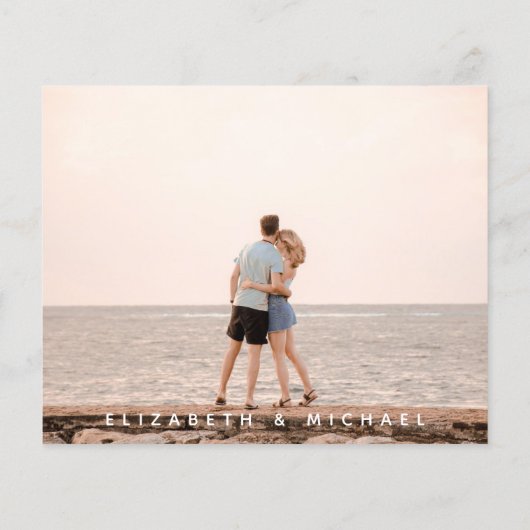 BUDGET Foto Opslag Datum Minimalistisch Eenvoudig (Achterkant)