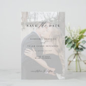 Budget foto overlay QR CODE bruiloft opslaan van d (Staand voorkant)