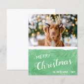 Budget Foto Prettig Kerstfeest (Voorkant / Achterkant)