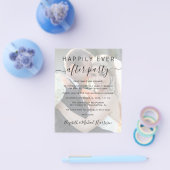 Budget Foto QR Code Weddenschappen Reception Uitno Flyer (Enkel)