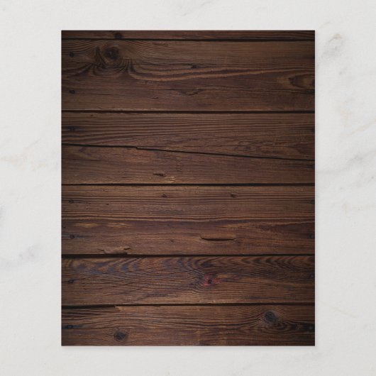 Budget Foto Rustic String Lights & Lace Wedding (Achterkant)