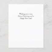 BUDGET Foto We wensen u een prettig kerstfeest (Achterkant)