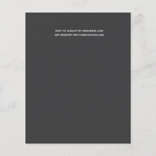 BUDGET FOTO WEDING WIJZIGING VAN DE DATUM (Achterkant)