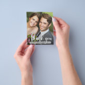 Budget Fotobruiloft Hartelijk dank Flyer (Hand)