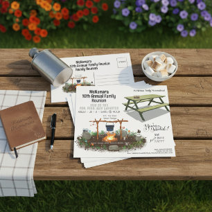 Budget Friendly Family Reunion Invitation Flyer