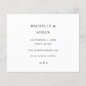 Budget Fun Mod Instant Photo Save the Date (Achterkant)