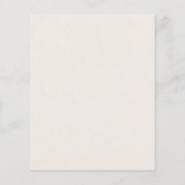 Budget Fun Trouwkrant Save The Date Flyer (Achterkant)