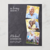 Budget Funérailles 3 Photo Carte de remerciements (Devant)