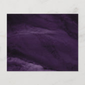 Budget Funeral Memorial Foto: Dank u Paars (Achterkant)