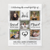 Budget Funeral Photo Memorial Celebration of Life (Voorkant)