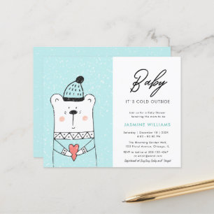 Budget Funny Beer Koude buitenste Baby shower br