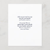 Budget Funny We hebben onze aankondiging verplaats Flyer (Achterkant)