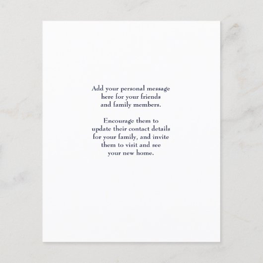 Budget Funny We hebben onze aankondiging verplaats Flyer (Achterkant)