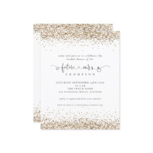 Budget Future Mrs Gold Glitter Vrijgezellenfeest