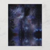 BUDGET Galaxy Planets Space Rocket Baby shower (Achterkant)