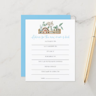 Budget Game Advice Nieuwe mam Papa Blauw Baby show