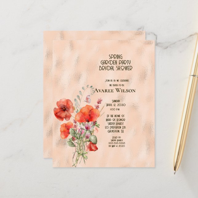 BUDGET Garden Party Vrijgezellenfeest (Voorkant / Achterkant in situ)