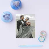 Budget gehuwde kerstkaart flyer (Enkel)