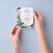Budget geperst Wildflower Boho Vrijgezellenfeest Flyer (Hand)